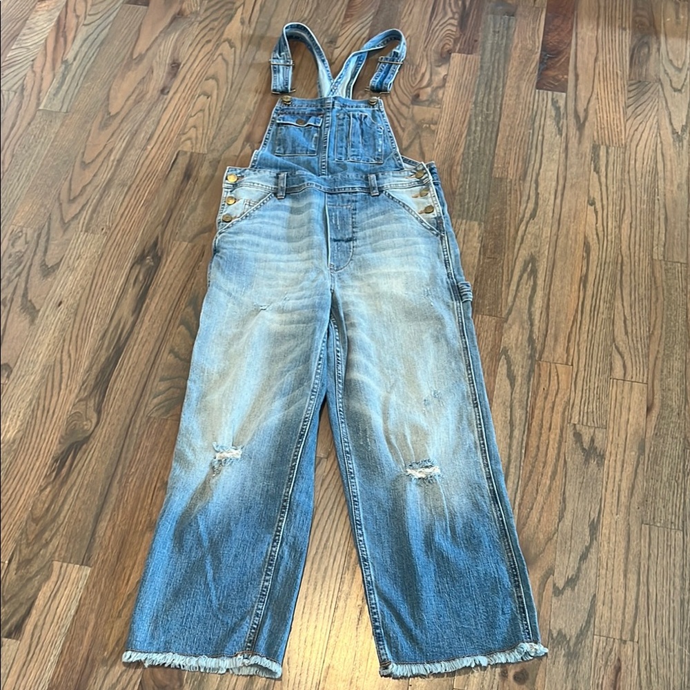 Blue Denim Overalls
